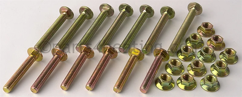 Raypak WH Econopak Commercial 001303F Carriage Bolt Kit