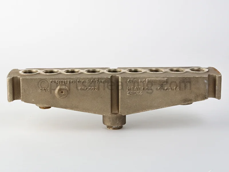 Raypak 002222F Return Header Brass