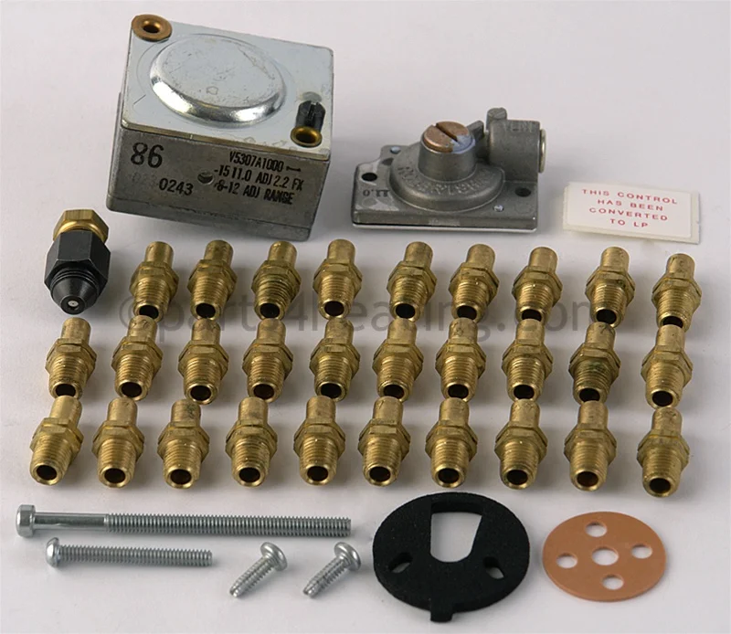 Raypak 004692B Gas Conversion Kit Natural to Propane Millivolt Pilot