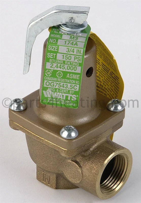 Raypak 007225F Pressure Relief Valve 150 PSI Kit
