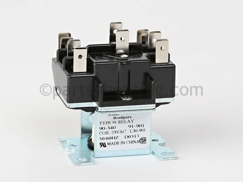 Reznor 110656 2-Speed Motor Speed Selector Relay 24 Volt