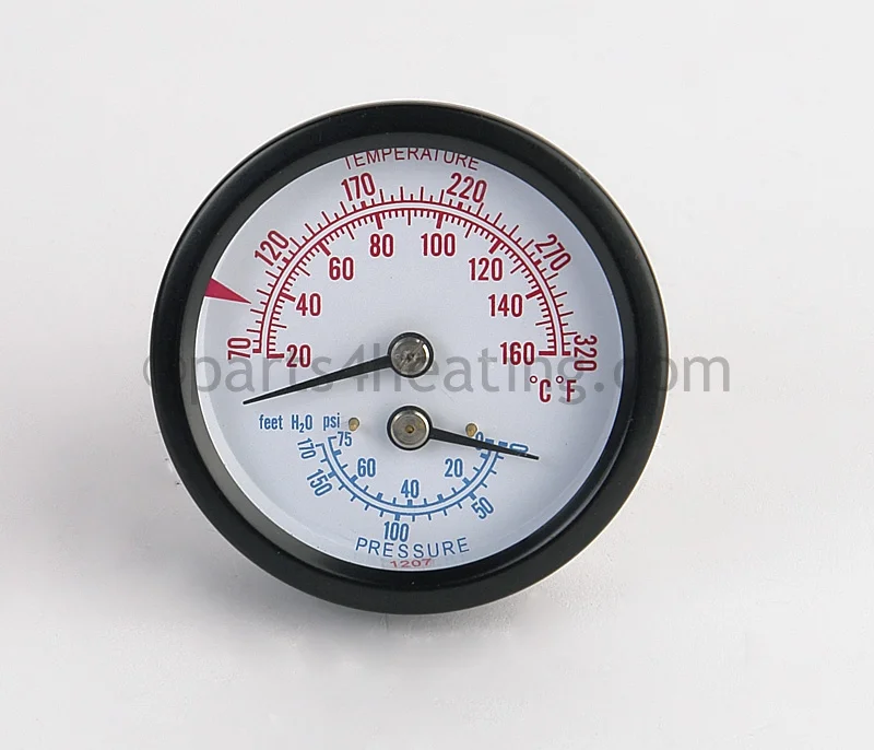 ECR International 1260006 Temperature Pressure Gauge