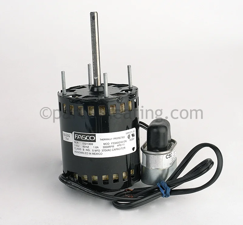 Reznor RZ131410 Venter Motor Assy 115 Volt