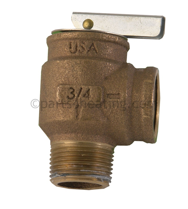 Laars Heating Systems 2400-112 Pressure Relief Valve 30 PSI Asme