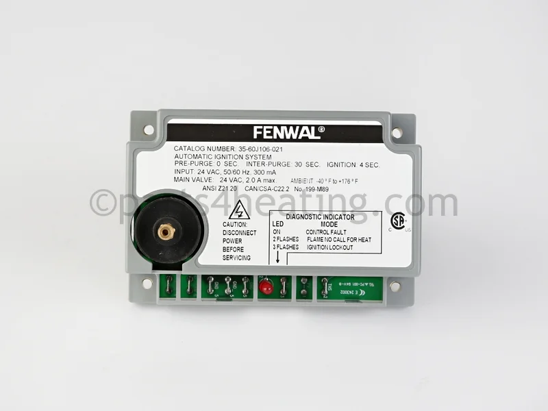 Kidde-Fenwal 35-60J106-021 24 VAC Direct Spark Ignition Control Board Module - 3