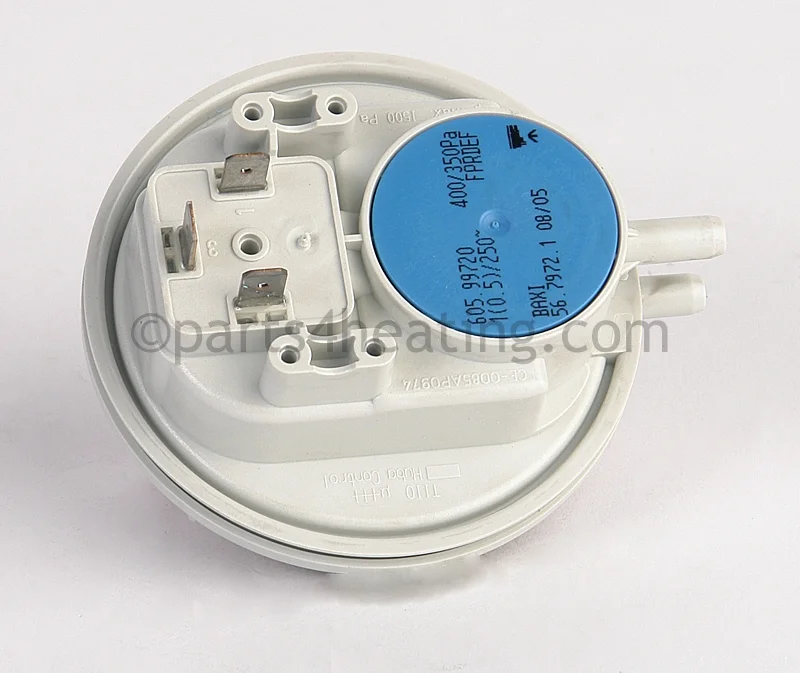 Baxi Luna HT 1.1000 Luna HT 1.650 Luna HT 1.330 Luna HT 330 Luna HT 380 Luna HT 1.450 619630 FLUE PRESSURE SWITCH 400-350Pa