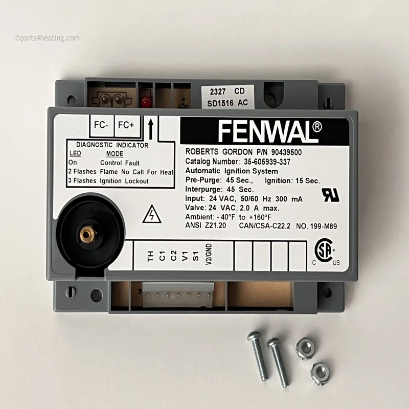 Roberts Gordon 90439500K Control, Ignition