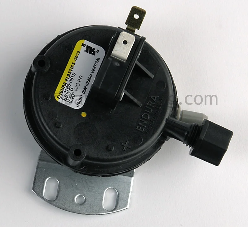 Endura Plastics ES21860619 Pressure Switch 6.20 in. WCPR Mount Diaphragm Vertical