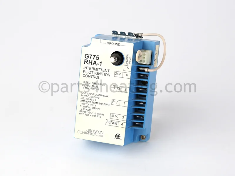 Johnson Controls G775RHA-1 Ignition Control Module, Fenwal replacement